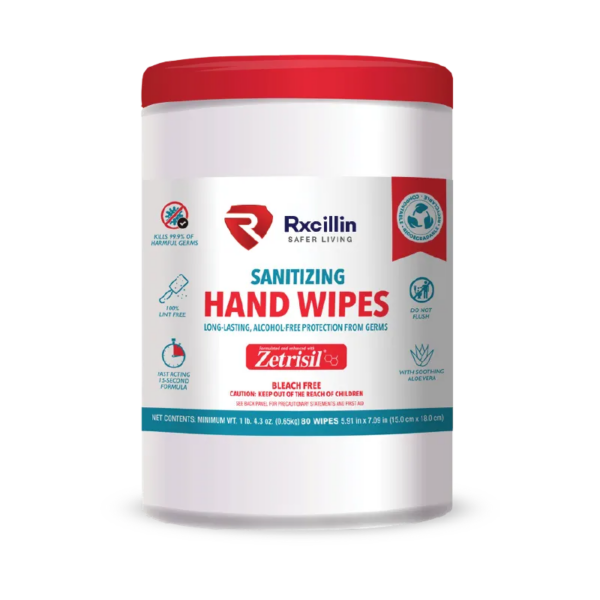 Rxcillin Sanitizing Hand Wipes - Image 6