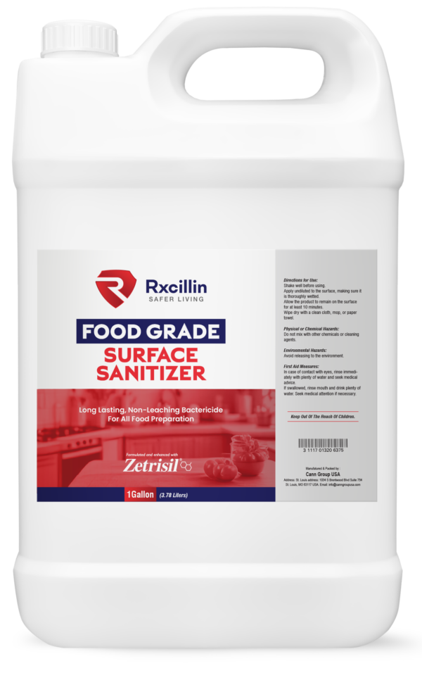 Rxcillin Food Grade Surface Sanitizer