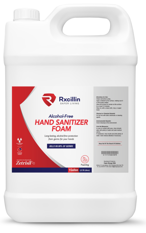 Rxcillin Hand Sanitizer Foam